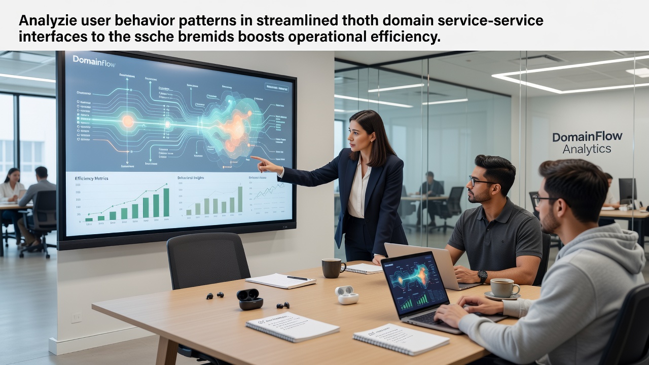 Examining User Behavior Patterns in Streamlined Domain Service Interfaces for Enhanced Operational Efficiency